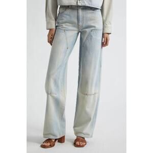 Ulla Johnson Olympia Wide Leg Jean in Cielo 31